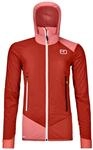 ORTOVOX SW COL BECCHEI HYBRID JKT W, 60013, Sunset Orange, XS