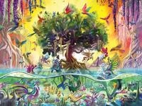 Ravensburger Puzzle 12000798 - Das Einhorn aus dem See und Seine Freunde - 1500...