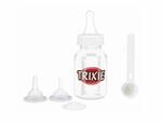 TRIXIE 24210 Saugflaschen-Set, 120 ml, transparent/wei&szlig;