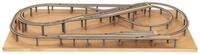 NOCH&reg; Easy Track&reg; Trassenbausatz &bdquo;Albulabahn, 1:160 N 200 x 100 cm f&uuml;r