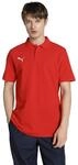 Puma Herren Teamgoal Casuals Poloshirt, Puma Red-Puma White, XL EU