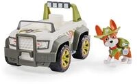 PAW PATROL, Jungle Cruiser mit Tracker-Figur (Sustainable Basic Vehicle/Basis