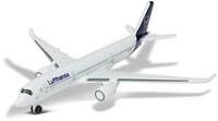 Majorette Airbus 350 Lufthansa Spielzeugflugzeug (13 cm) - Lizenziertes...