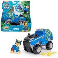 PAW PATROL Jungle Pups - Tiger-Fahrzeug mit Chase-Figur (Basis Fahrzeug),...