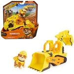 Rubble & Crew - Planierraupen-Baufahrzeug (Basis Fahrzeug) mit Rubble-Figur,