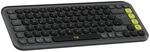 Logitech POP ICON Keys kabellose Bluetooth-Tastatur, Komfortables Tippen,