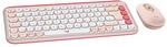 Logitech POP ICON Combo, Bluetooth-Tastatur-Maus-Set, Komfortables Tippen,