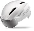 Giro Erwachsene Fahrradhelm Air Attack Shield 16, White/Silver, S, 200114028