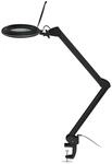 goobay 64986 LED Lupenleuchte mit Klemme/Lupenlampe aus Plastik / 10 W