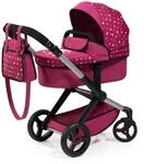 Bayer Design 17067AA Puppenwagen Xeo mit Tasche, h&ouml;henverstellbarer Griff,