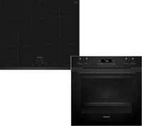 Siemens iQ300 Einbauherd Set mit Induktionskochfeld 60 x 60 cm PQ212IAAB
