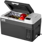 VEVOR Tragbarer Autok&uuml;hlschrank, 12 V Auto K&uuml;hlbox, 25 L Einzelzonen-Tragbarer