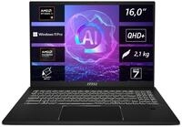 MSI Summit A16 AI+, Business Laptop, Copilot+ PC, 16,0" QHD+, AMD Ryzen AI 9 365