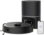 Tapo RV30 Max Plus Saugroboter mit Wischfunktion und automatischer Absaugstation,