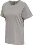 hummel, hmlRED Basic T-Shirt S-S Woman, Grey Melange, XS