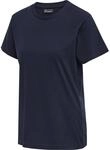 hummel, hmlRED Basic T-Shirt S-S Woman, Marine, XS