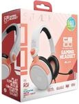 STEALTH C6-100 Gaming Headset Burst - Pfirsich & Wei&szlig;, Multiplattform-kompatibel mit