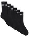 BOSS MEN 6P QS Stripe CC Black1, 39-42
