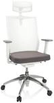 hjh OFFICE 657632 B&uuml;rostuhl ergonomisch Aspen White PRO Schreibtischstuhl mit