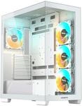 Gigabyte C500 Panoramic Stealth ATX Mid Tower geh&auml;rtetes Glas RGB Fusion PC-Geh&auml;use