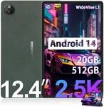 DOOGEE T30 MAX (Tablette 4G - 12.4'' - 8/512GB - 10800 mAh) Black