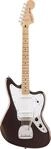 Squier von Fender Affinity Jaguar, Ahorn-Griffbrett, Mystic Metallic Brown