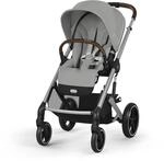 CYBEX Gold Kinderwagen Balios S Lux, Ergonomische Liegeposition, Einhand-Gurtsystem,