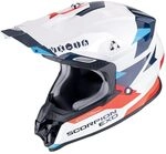 SCORPION VX-16 EVO AIR ROD White-Red-Blue XXL