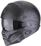 SCORPION EXO-COMBAT II SPIDERWEB Matte Black-Silver XXL