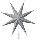 broste Copenhagen TOP STJERNE Papierbaumspitze Silver 30 cm