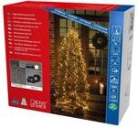 Konstsmide Micro LED Compactlights Baummantel mit Ring, 6 Str&auml;nge &agrave; 180...