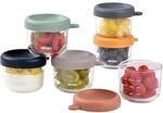 B&eacute;aba, Set mit 6 Portionsbeh&auml;ltern aus Glas zur Aufbewahrung von