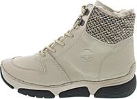 Rieker Damen Schn&uuml;rstiefel 45955-60 beige Gr. 36