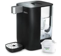 BRITA Cube Hei&szlig;wasserspender mit Wasserfilter-System (4 Liter) schwarz