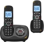 Alcatel XL595 Voice Duo schnurloses Gro&szlig;tastentelefon mit Zwei Mobilteilen und