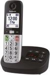 Panasonic KX-TGU430EXB digitales schnurloses Telefon mit Anrufbeantworter,