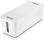 Hama Kabelbox, Maxi, integrierte Kabelf&uuml;hrung (Kabelbox f&uuml;r Steckdosenleiste,