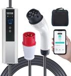 VEVOR Typ2 EV Ladekabel 16A 3,68kW(einphasig)/11kW(dreiphasig) Elektroauto Ladeger&auml;t