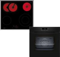 NEFF BTX46PB0, Einbau-Herd-Set, Bestehend aus B2CCJ7AK3 Herd, 60 x 60 cm, Pyrolyse