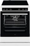 AEG Standherd mit Glaskeramik-Kochfeld 60 cm/Versenkknebel/Grillfunktion/A /