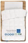 LINEA by b&ouml;hmerwald - comfort - kuschlige Daunendecke normal, 135x200, 90% Daunen /