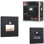 Paulmann 93135 Special Wand EBL Set Edge eckig LED 1x1,2W 230V PIR-Sensor...