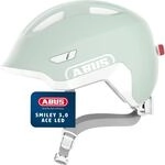 ABUS Kinderhelm Smiley 3.0 ACE LED - Fahrradhelm mit Licht - Tiefe Passform &...