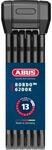 ABUS Faltschloss Bordo 6200K 90 SH - Flexibles Fahrradschloss mit Halterung -