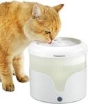 Panasonic CP-JNW01CW Trinkbrunnen f&uuml;r Haustiere, Wasserbrunnen f&uuml;r Katzen &...
