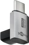 goobay USB-C Adapter 240W 40 Gbit Verl&auml;ngerung 90&deg; vertikal kurz USB4...