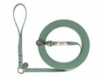Trixie Schleppleine City-Style, S-M, 10 m/13 mm, Salbei - PVC-beschichtete Hundeleine