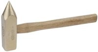 KS Tools 963.2131 BRONZEplus Loch-/Durchschl&auml;ger 2000 g, mit Hickorystiel