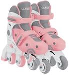 GLOBBER Learning Skates 2in1, Inline- und Quad-Skates Kinder, verstellbar Gr.30-33,