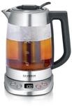SEVERIN Glas Tee- & Wasserkocher Deluxe, Teekocher mit einstellbarer Temperatur...